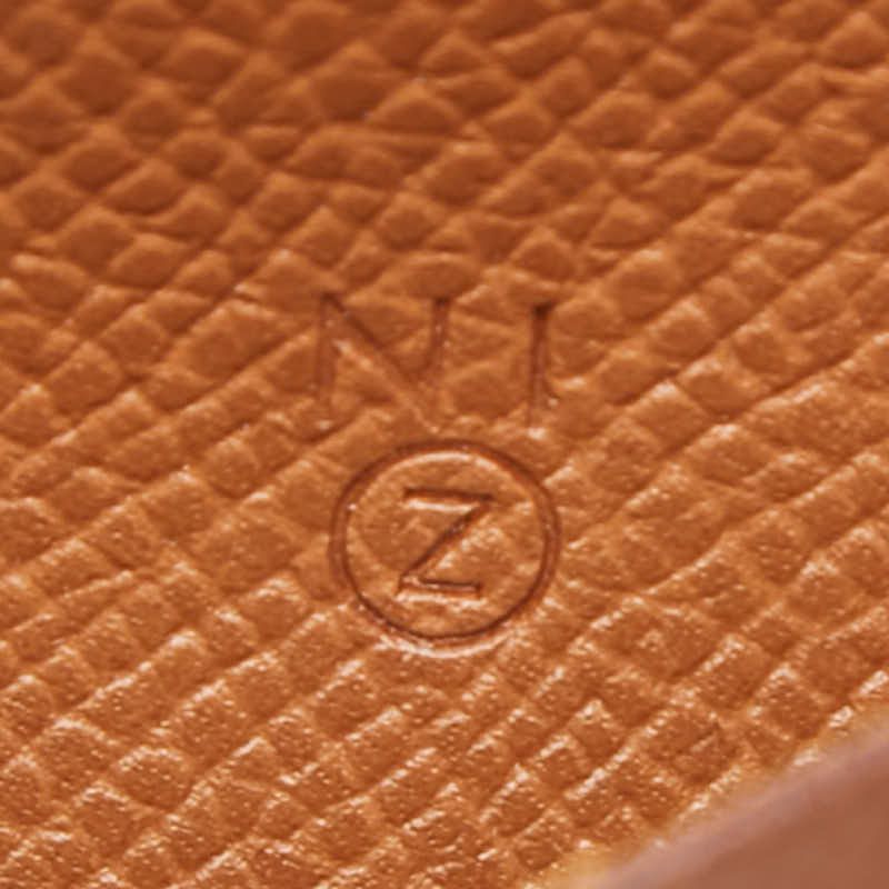 Hermes Agenda Mini Notebook Cover Brown Courchevel — view 8