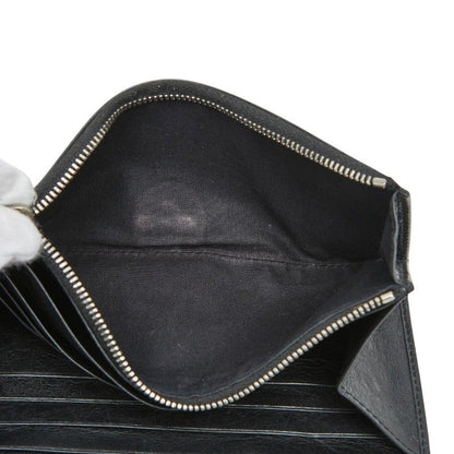 Balenciaga Classic Continental Bifold Wallet Black Leather — view 7