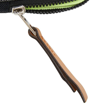 Loewe Neck Pouch Eye Nature Case Shoulder Bag Gray Black Light Yellow Canvas — view 6