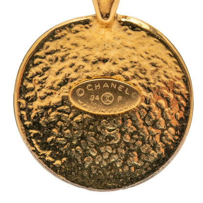 Chanel CC Logo Vintage Chain Pendant 94 Gold Plated — view 4