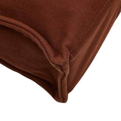 Hermes Fourre Tout MM Tote Brown Navy Canvas — view 7