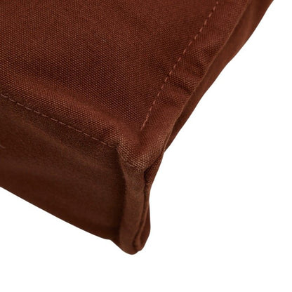 Hermes Fourre Tout MM Tote Brown Navy Canvas — view 4