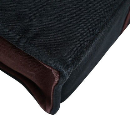 Hermes Fourre Tout MM Tote Wine Red Black Canvas — view 5