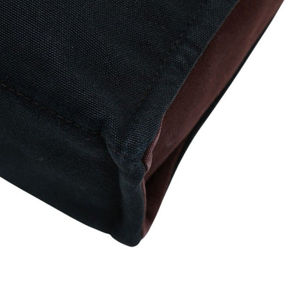 Hermes Fourre Tout MM Tote Wine Red Black Canvas — view 6
