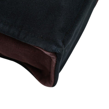 Hermes Fourre Tout MM Tote Wine Red Black Canvas — view 7