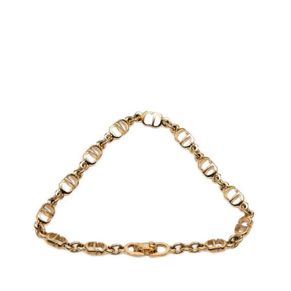 Dior CD Logo Bracelet Gold Plated — view 3