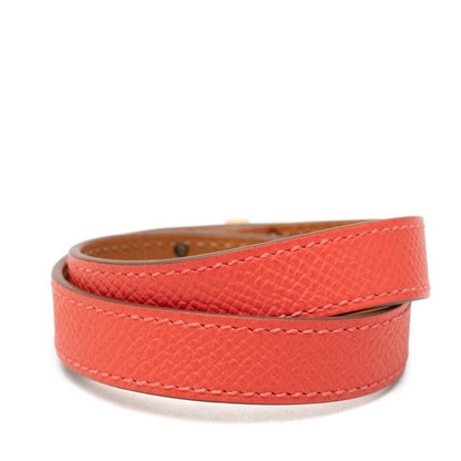 Hermes Kelly Double Tour T1 Bracelet Pink Gold Veau Epsom — view 3