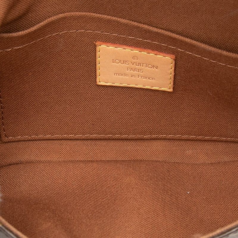 Louis Vuitton Monogram Pochette Marelle Belt Bag Brown Leather — view 4