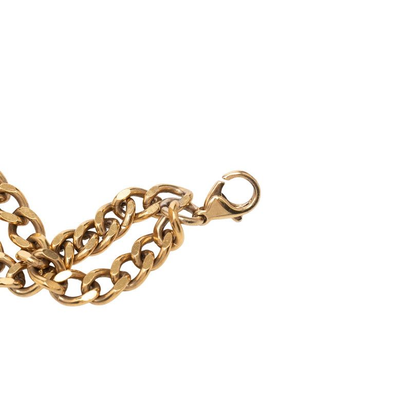 Chanel CC Logo Plate Chain Belt 02 Gold Plated — view 4