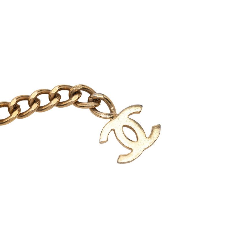 Chanel CC Logo Plate Chain Belt 02 Gold Plated — view 5