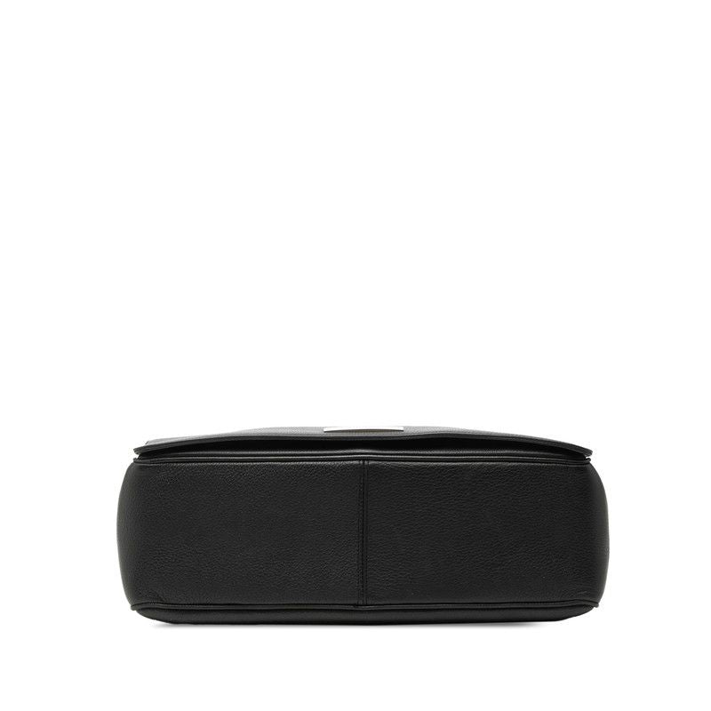 Cartier Pasha Crossbody Shoulder Bag Black Leather — view 3