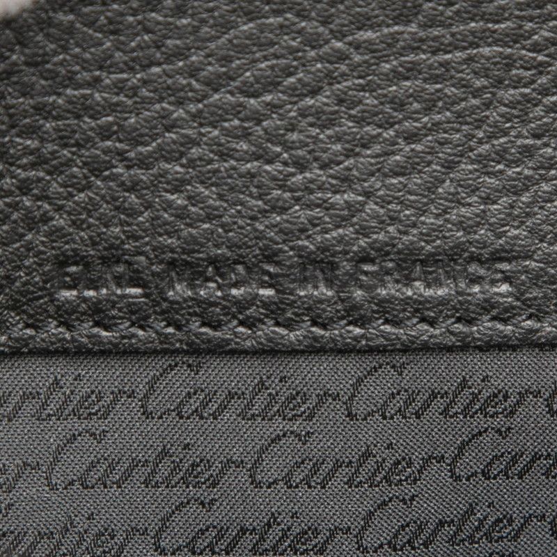 Cartier Pasha Crossbody Shoulder Bag Black Leather — view 6