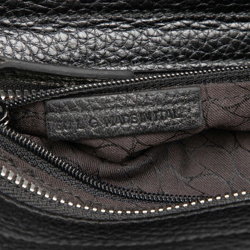 Cartier Ladonya Chain Shoulder Bag Black Brown Leather — view 6