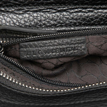 Cartier Ladonya Chain Shoulder Bag Black Brown Leather — view 6
