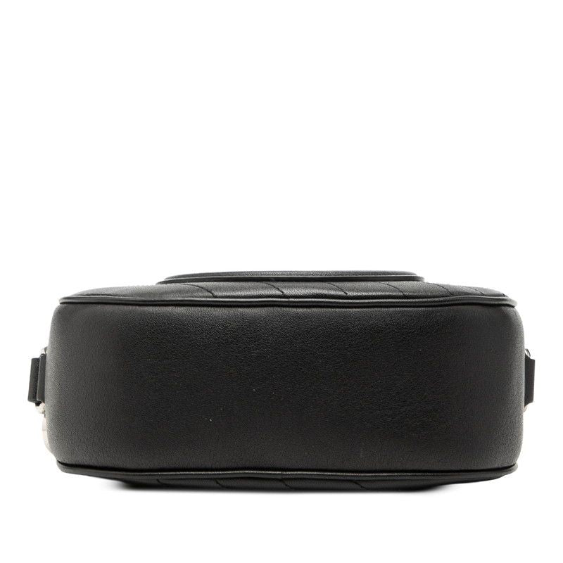 Gucci Blanc Di Mini Shoulder Bag Black Leather — view 3