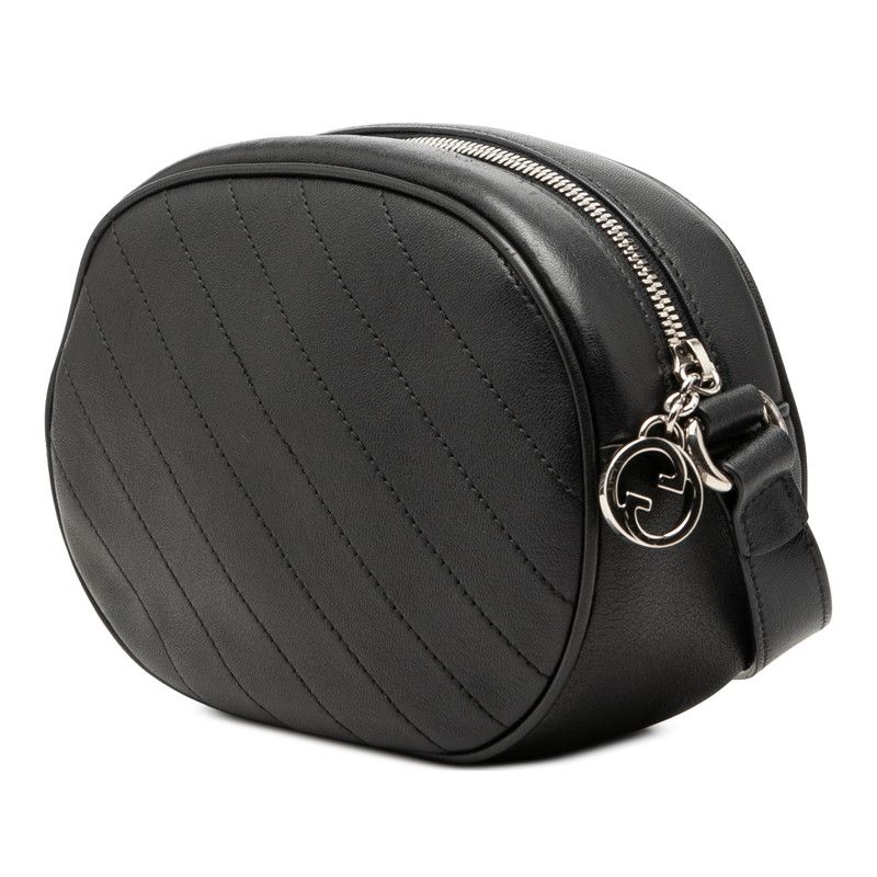 Gucci Blanc Di Mini Shoulder Bag Black Leather — view 2
