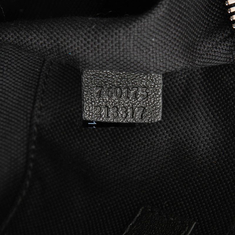 Gucci Blanc Di Mini Shoulder Bag Black Leather — view 6