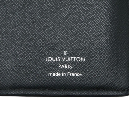 Louis Vuitton Monogram Eclipse Portefeuille Brazza Wallet Black Gray Leather — view 8