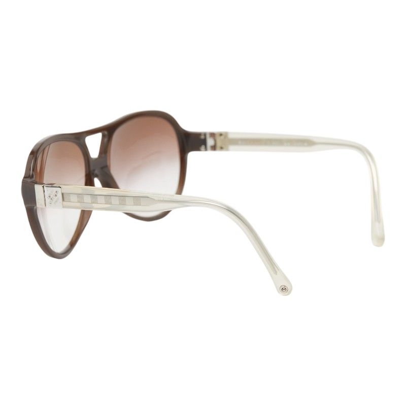 Louis Vuitton Damier Gradient Brown Clear Plastic 1 Eyewear — view 2