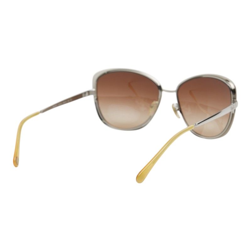 Dolce & Gabbana Logo Sunglasses Silver Gold Metal & 1- Eyewear — view 3