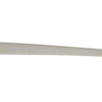 Dolce & Gabbana Logo Sunglasses Silver Gold Metal & 1- Eyewear — view 6