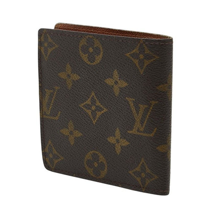 Louis Vuitton Monogram Portobier Cult Cles Monet Bifold Wallet Brown — view 2