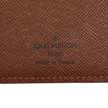 Louis Vuitton Monogram Portobier Cult Cles Monet Bifold Wallet Brown — view 8