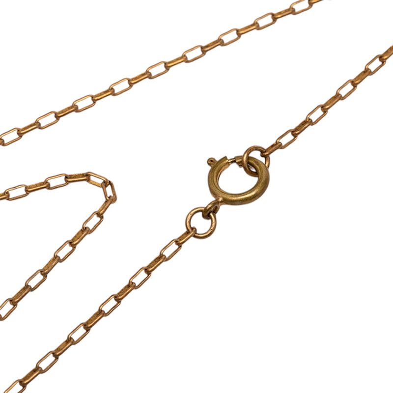 Chanel CC Logo Necklace Gold Plated — view 4