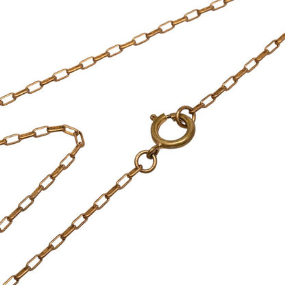 Chanel CC Logo Necklace Gold Plated — view 4