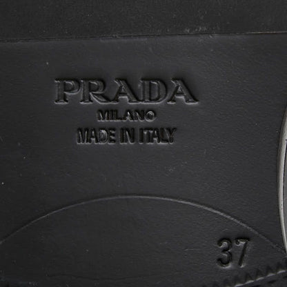 Prada Dress Shoes 37 Multi Color Black Red Patent Leather — view 8