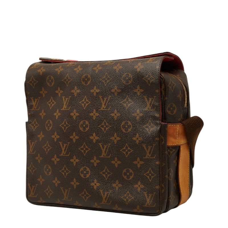 Louis Vuitton Monogram Naviglio Chinaran Crossbody Shoulder Bag Brown Leather — view 2