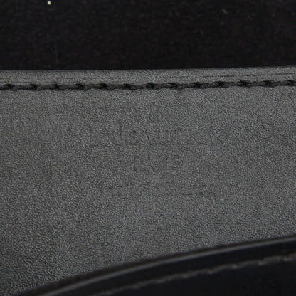Louis Vuitton Pochette e MM Chain Shoulder Bag Black Leather — view 8