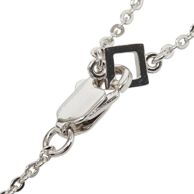 Dior I Love Dior Heart Arrow Necklace Silver Metal — view 4