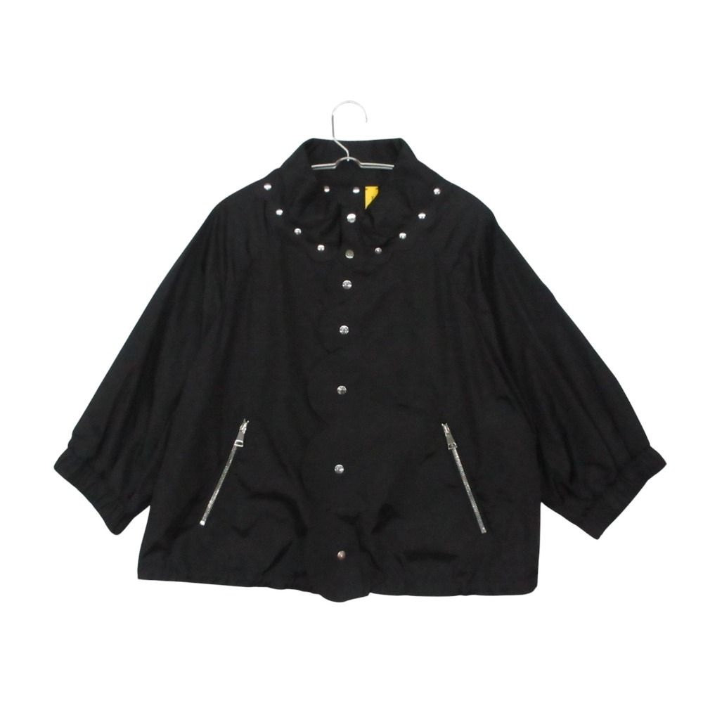 Moncler Noir Genius 6 Kei Ninomiya Osmiun Scallop Nylon Jacket Black 00