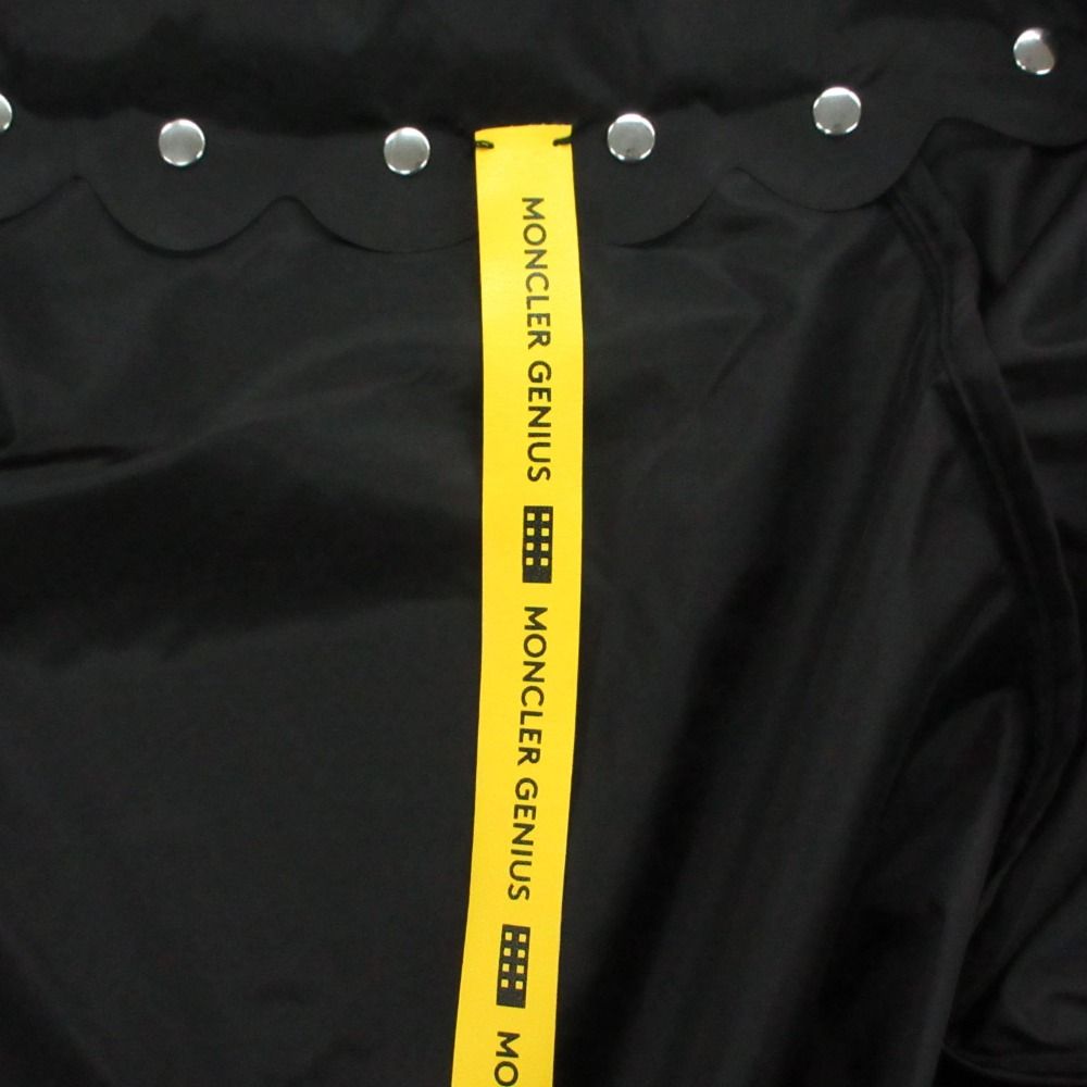 Moncler Noir Genius 6 Kei Ninomiya Osmiun Scallop Nylon Jacket Black 00 — view 9