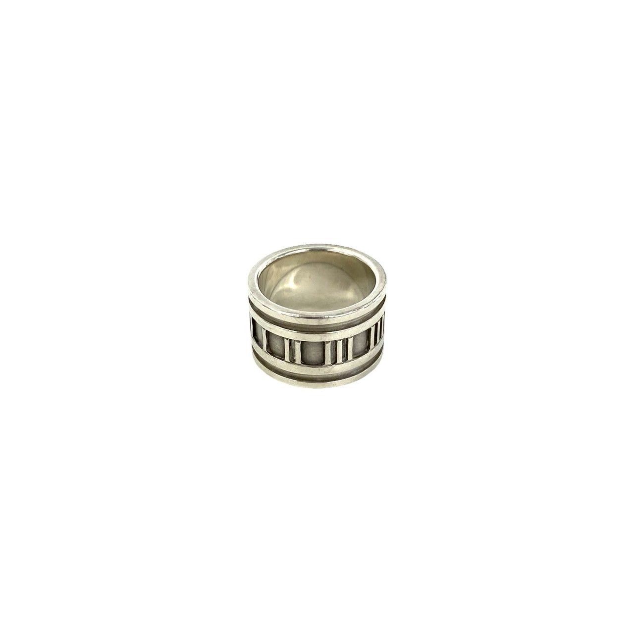 Tiffany & Co Wide Atlas Ring 925 Sterling Silver — view 4