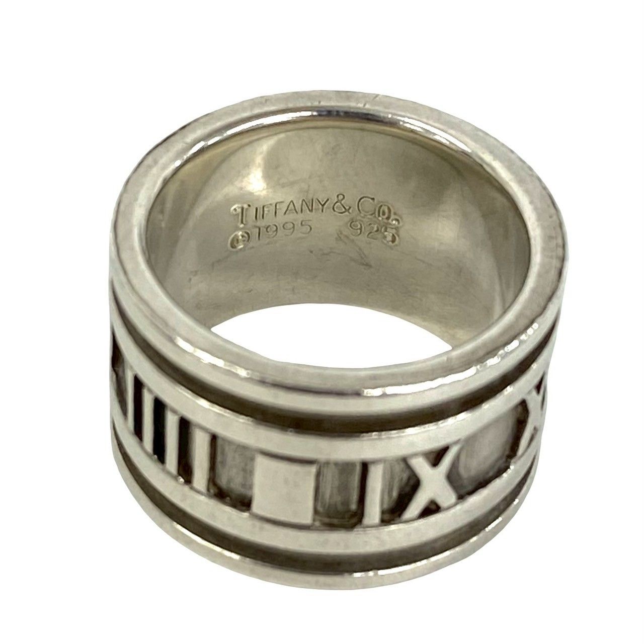Tiffany & Co Wide Atlas Ring 925 Sterling Silver — view 3