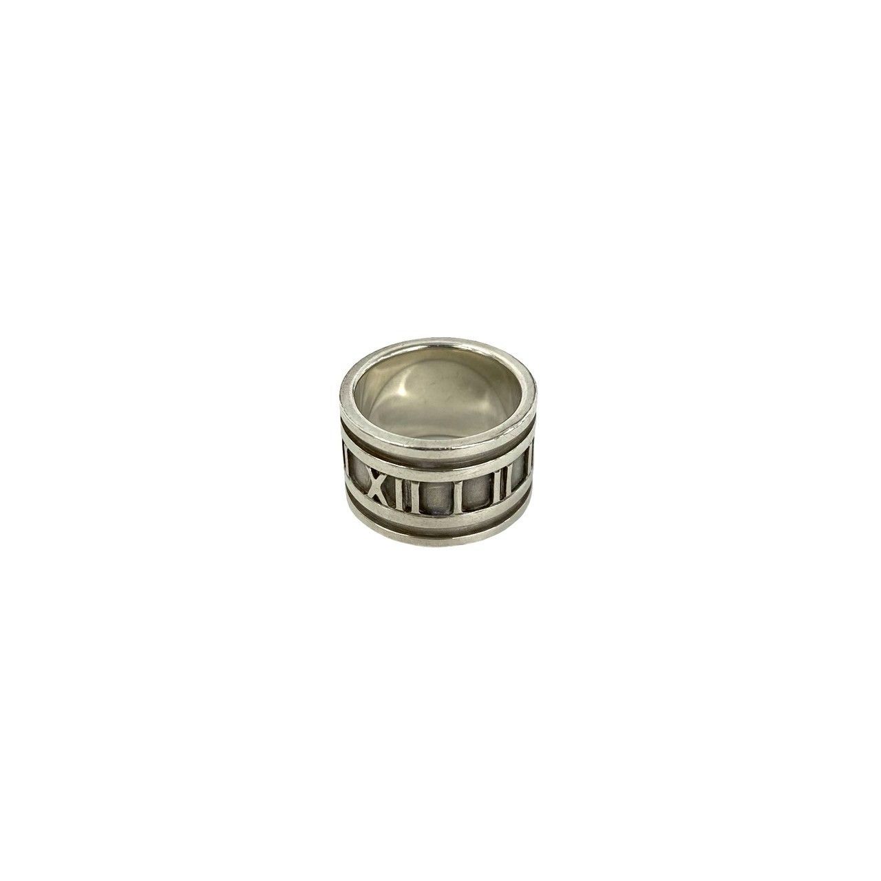 Tiffany & Co Wide Atlas Ring 925 Sterling Silver — view 6