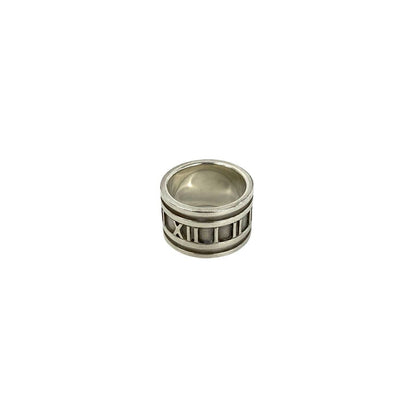 Tiffany & Co Wide Atlas Ring 925 Sterling Silver — view 6