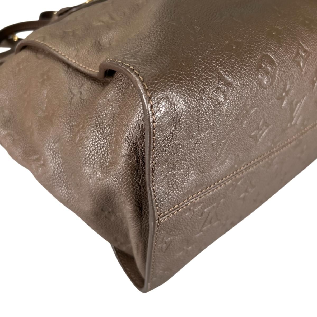 Louis Vuitton Empreinte 2-Way Luminous PM Tote Brown — view 8