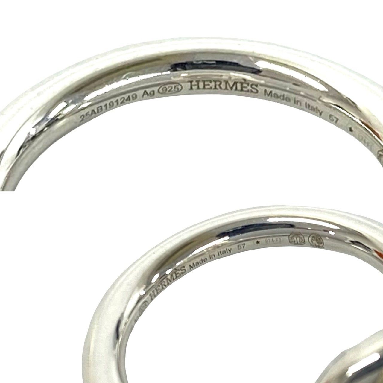 Hermes Echappee Ring 925 Sterling Silver — view 3