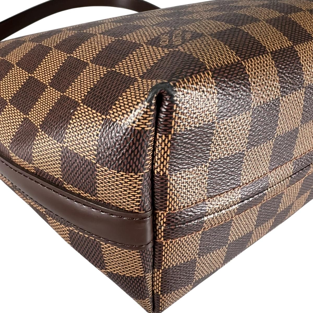 Louis Vuitton Damier 2-Way Bag Ilovo MM Handbag Brown — view 9