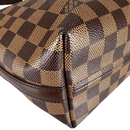 Louis Vuitton Damier 2-Way Bag Ilovo MM Handbag Brown — view 7