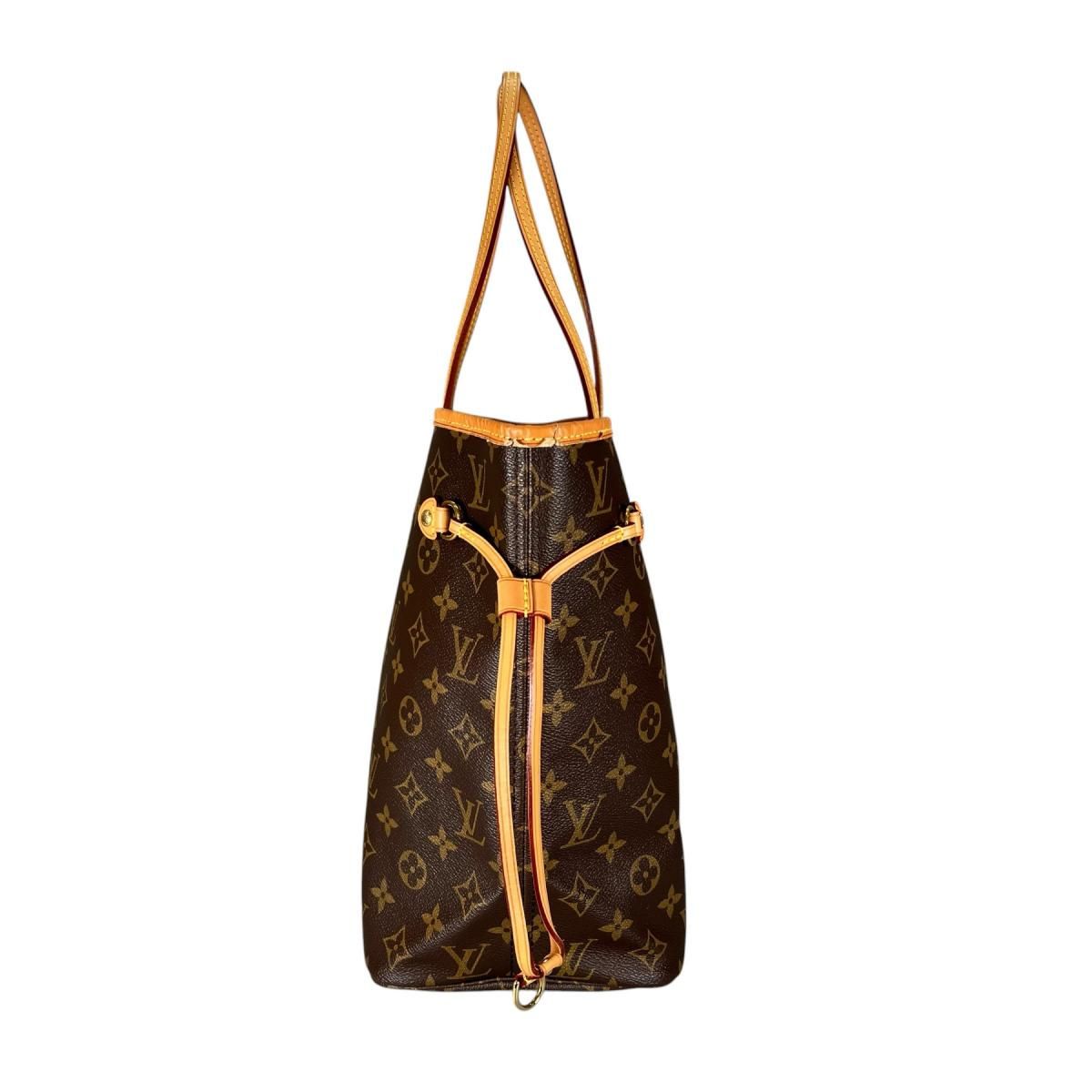 Louis Vuitton Monogram Tote Neverfull MM Brown — view 3