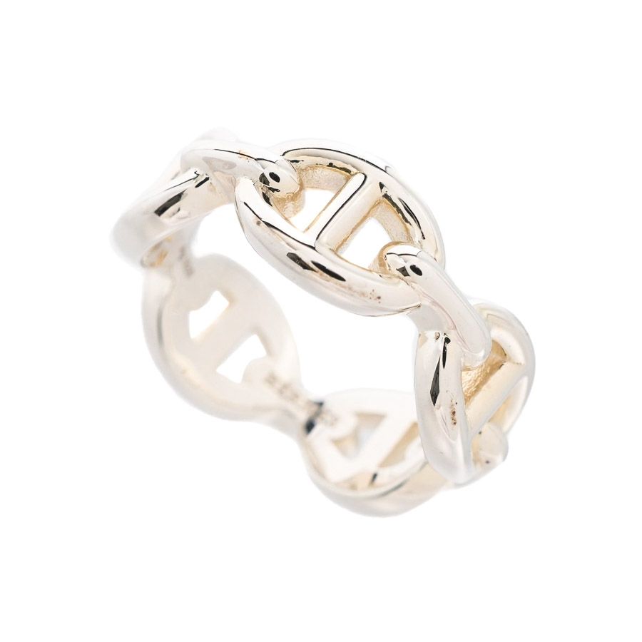 Hermes Ring Chaine D'ancre Enchainee PM