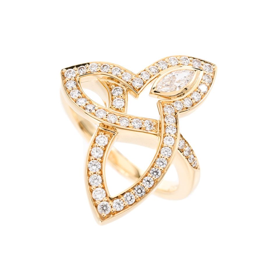 Harry Winston Ring Lily Cluster Star Frdymqrflc