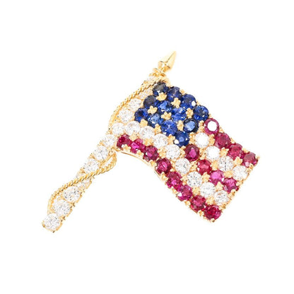 Van Cleef & Arpels Brooch Star Spangled Banner