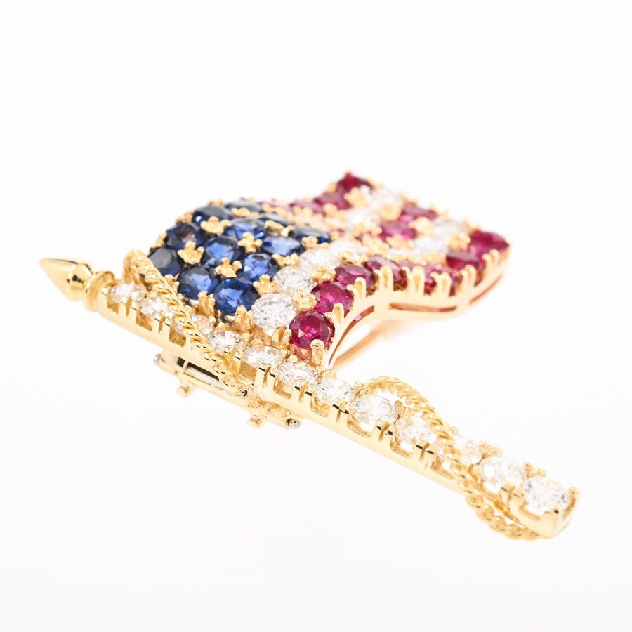 Van Cleef & Arpels Brooch Star Spangled Banner — view 3