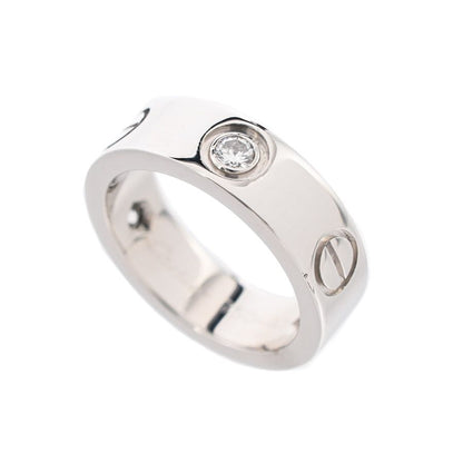 Cartier Ring Love White Gold