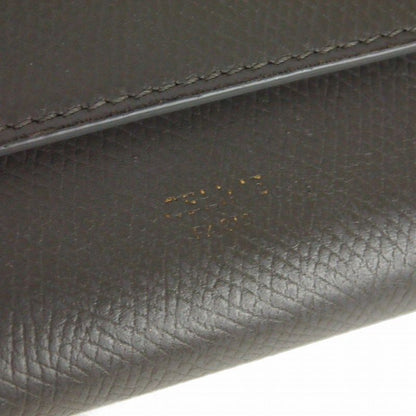 Celine Logo Small Trifold Wallet Gray — view 6